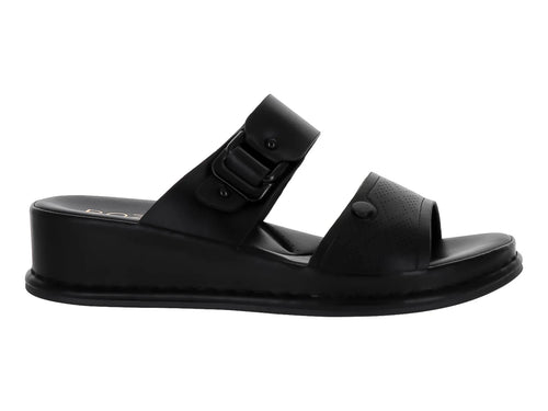 Sandalias Roze Negras de Plataforma para Mujer
