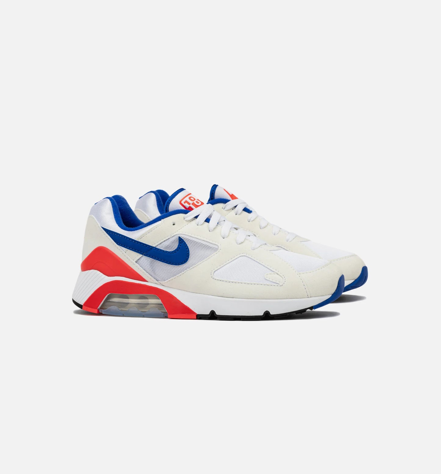 Air Max 180 Ultramarine Mens Lifestyle Shoe White Ultramarine Solar Red Black
