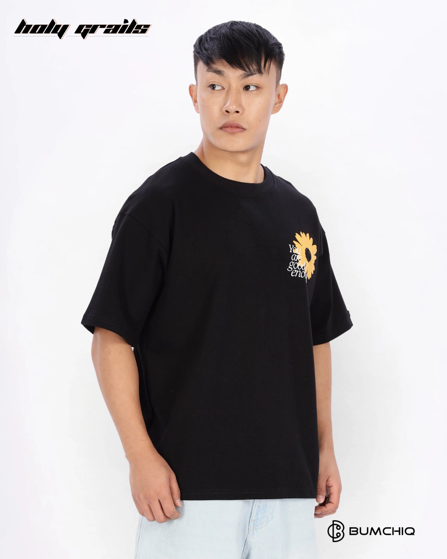 Own Muse Black Oversize Tee HG x Bumchiq