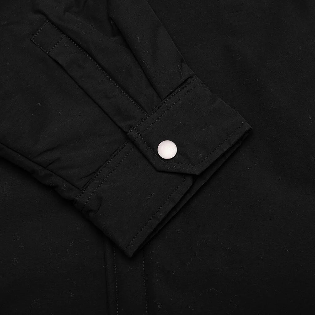 Padded Tech Over Shirt Black
