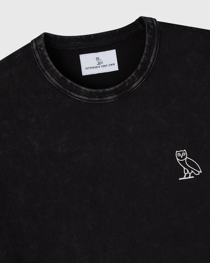Muskoka Tee Garment Dyed Black