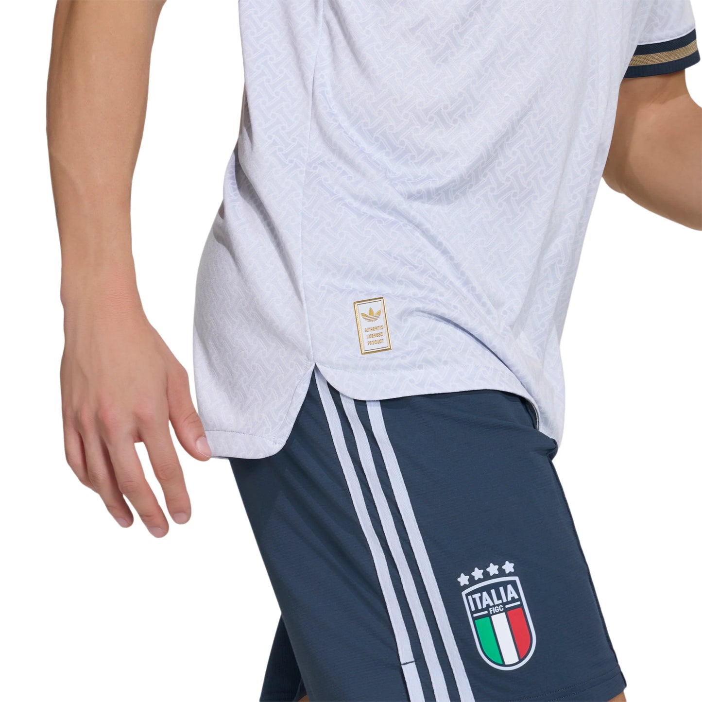 adidas Italy Away Authentic Mens Soccer Jersey 2026 Aero Blue