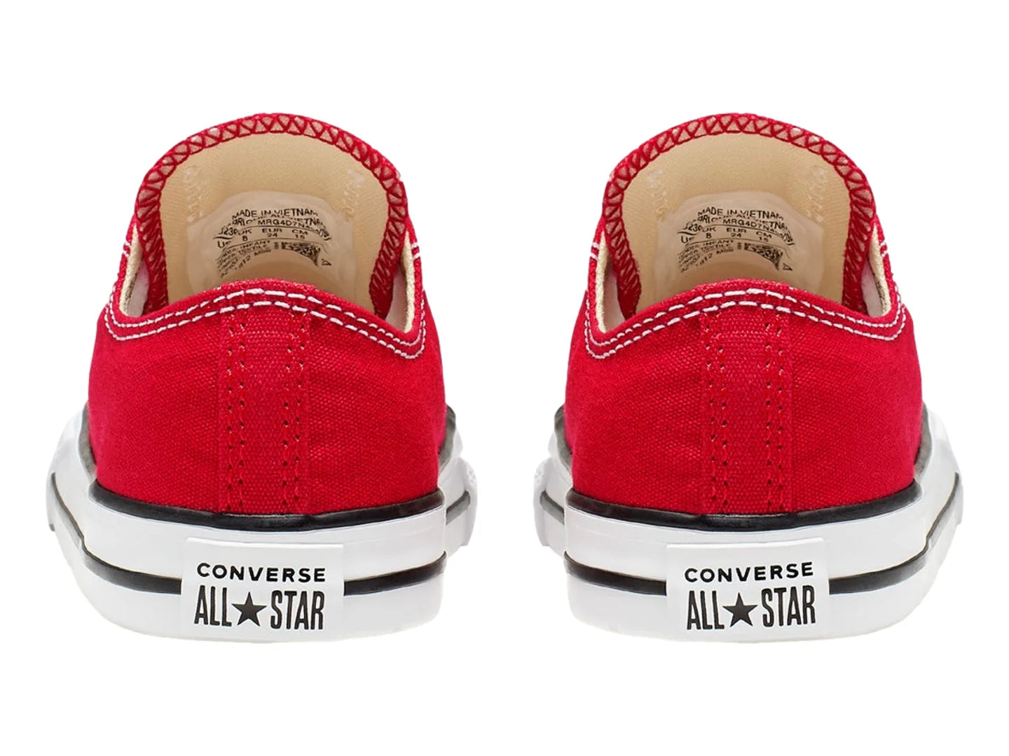 Tenis Converse Basic Rojo para Niño