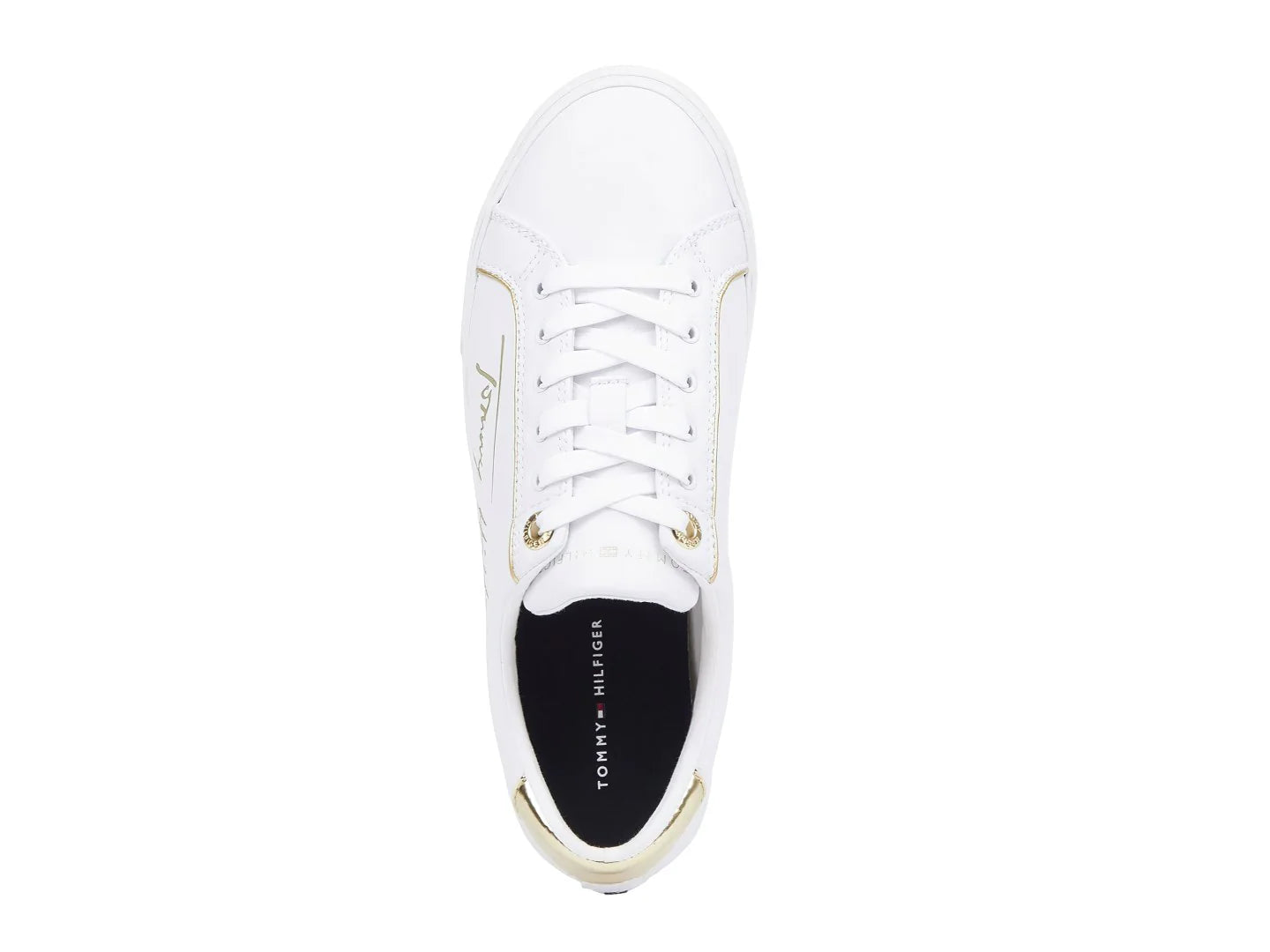 Tenis Tommy Hilfiger IM Essential Signature Blanco para Mujer