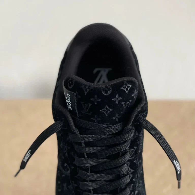 Louis Vuitton x Nike Air Force 1 Low Triple Black