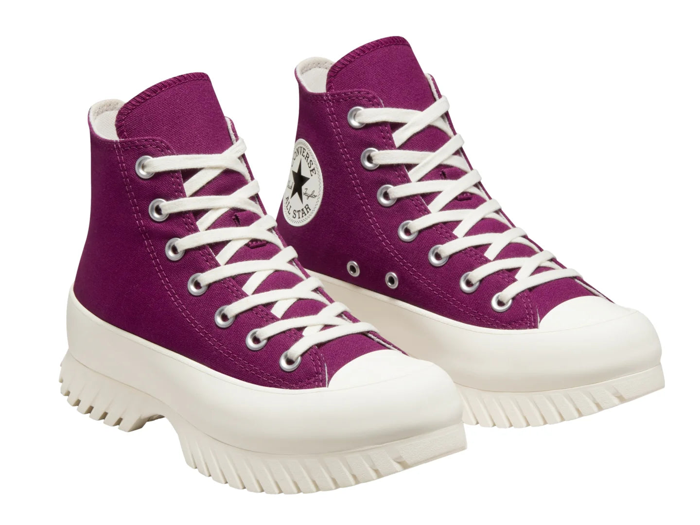 Tenis Converse Chuck Taylor All Star Lugged 20 Hi Morado para Mujer
