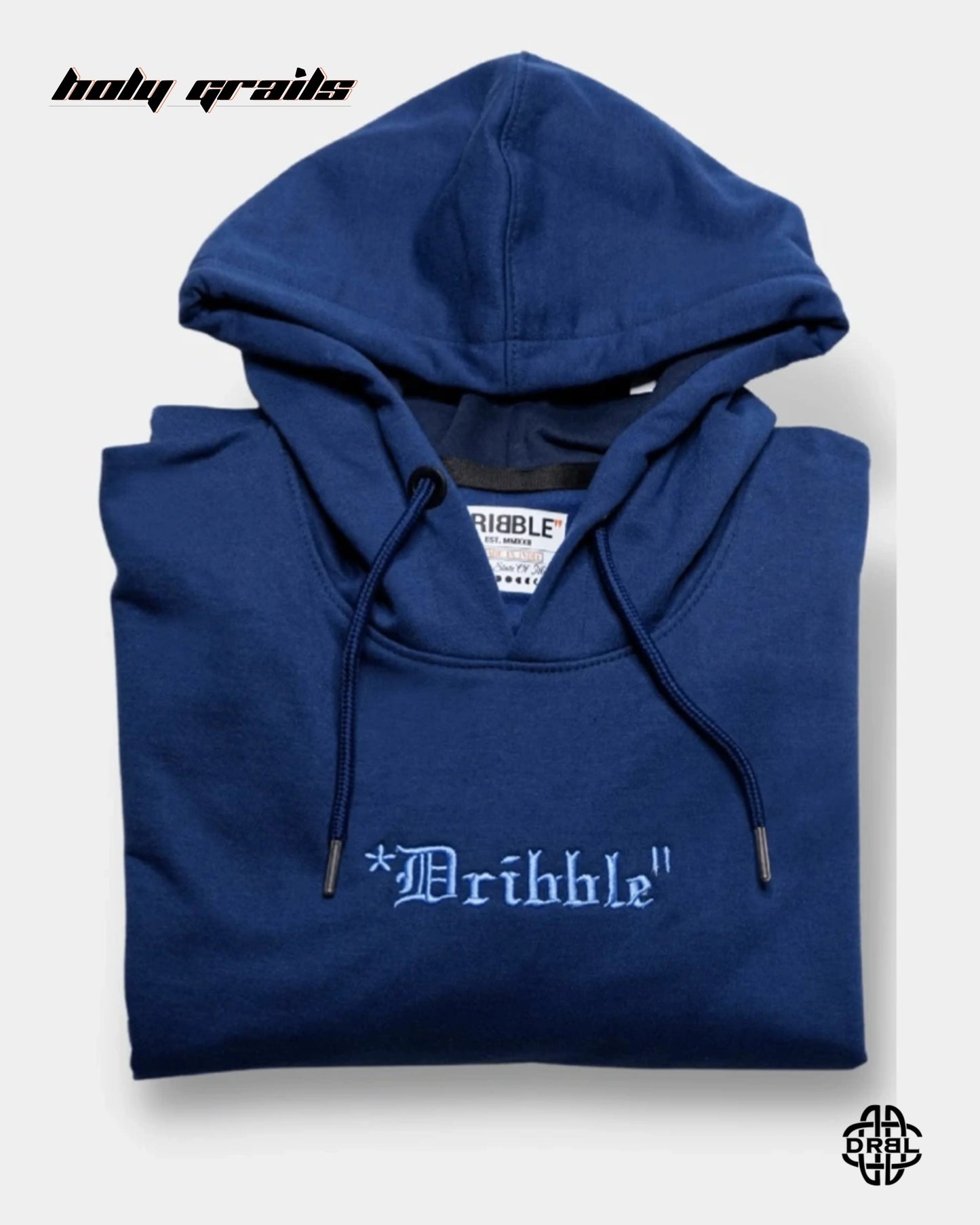Unbothered Denim Blue Hoodie HG x DRBL