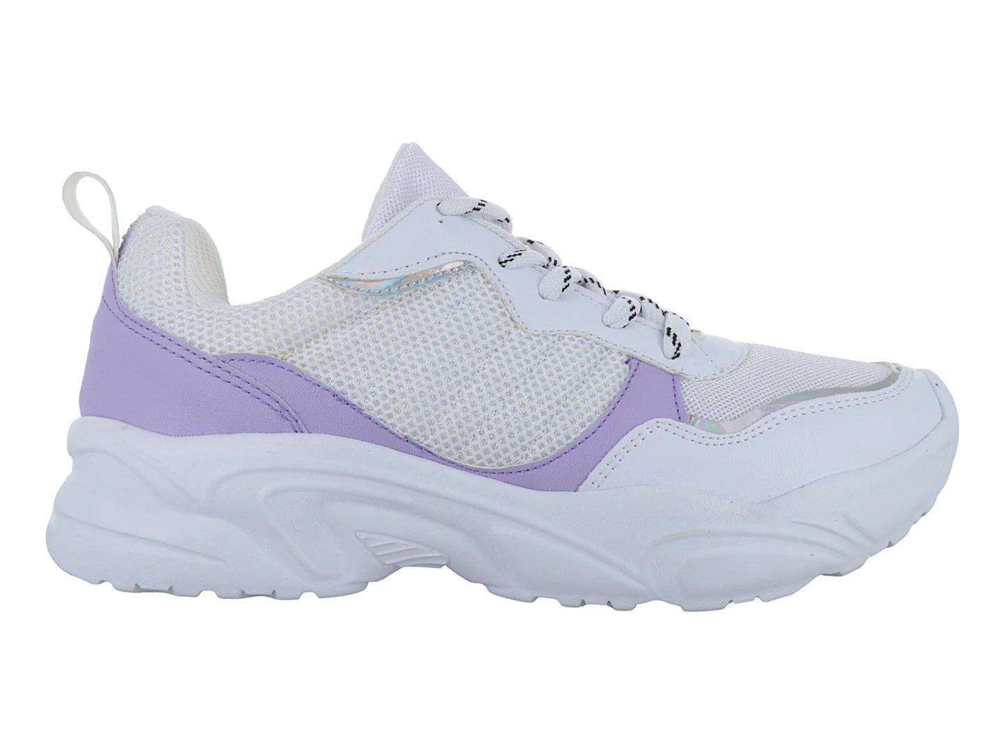 Tenis Andrax Blanco y Lila para Mujer