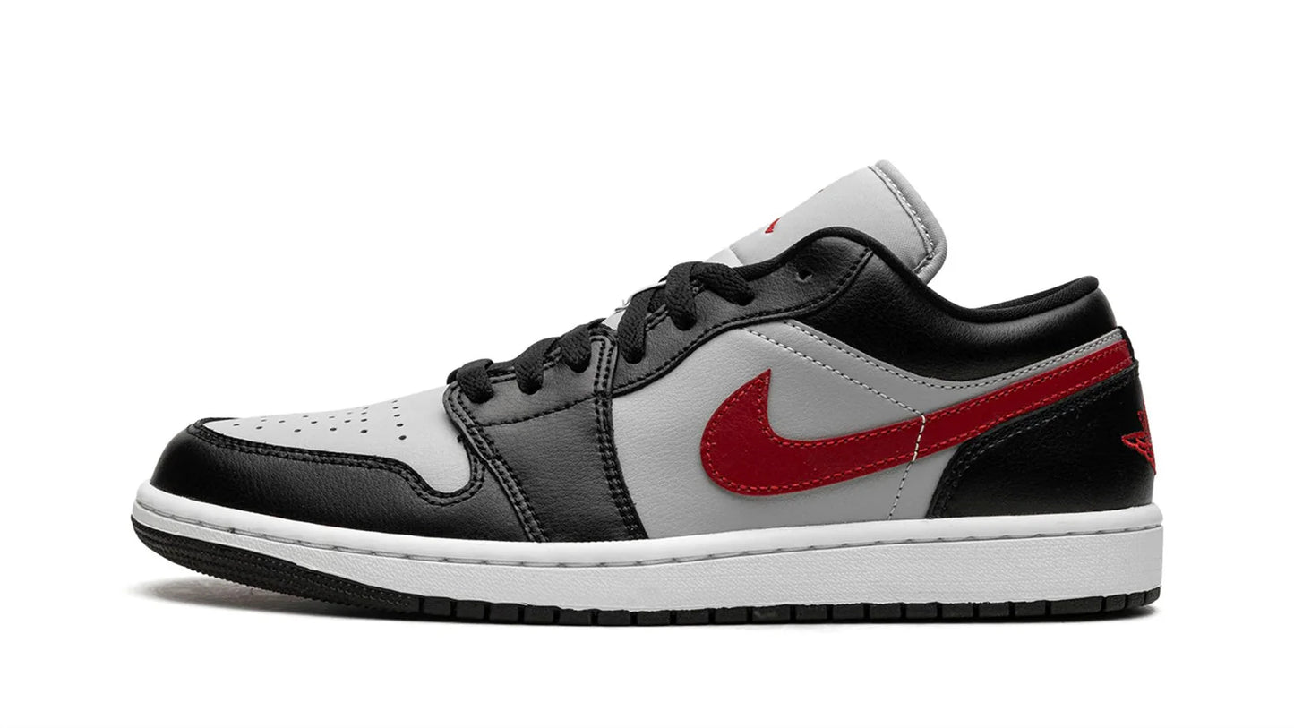 Air Jordan 1 Low WMNS Black Grey Red