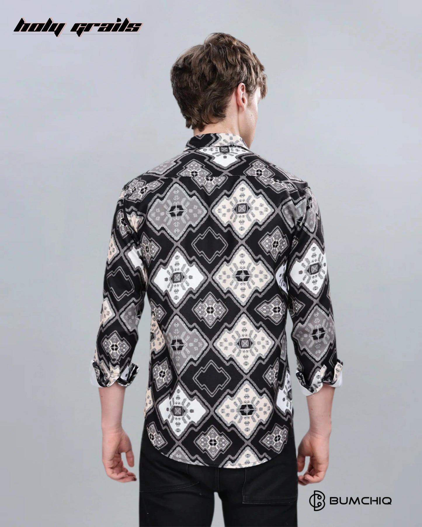 Enigmatic Brown Overshirt HG x Bumchiq