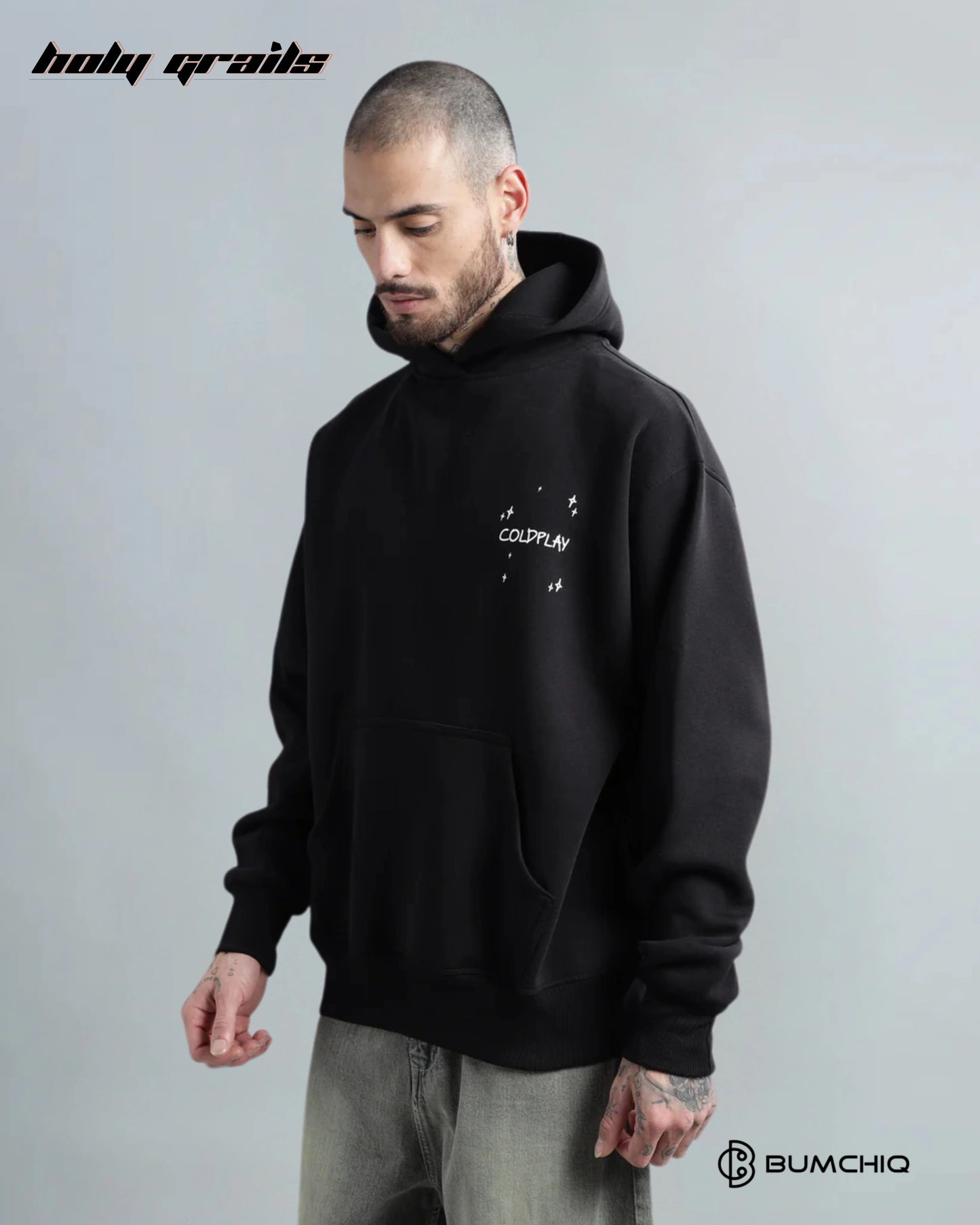 Coldplay Black Hoodie HG x Bumchiq