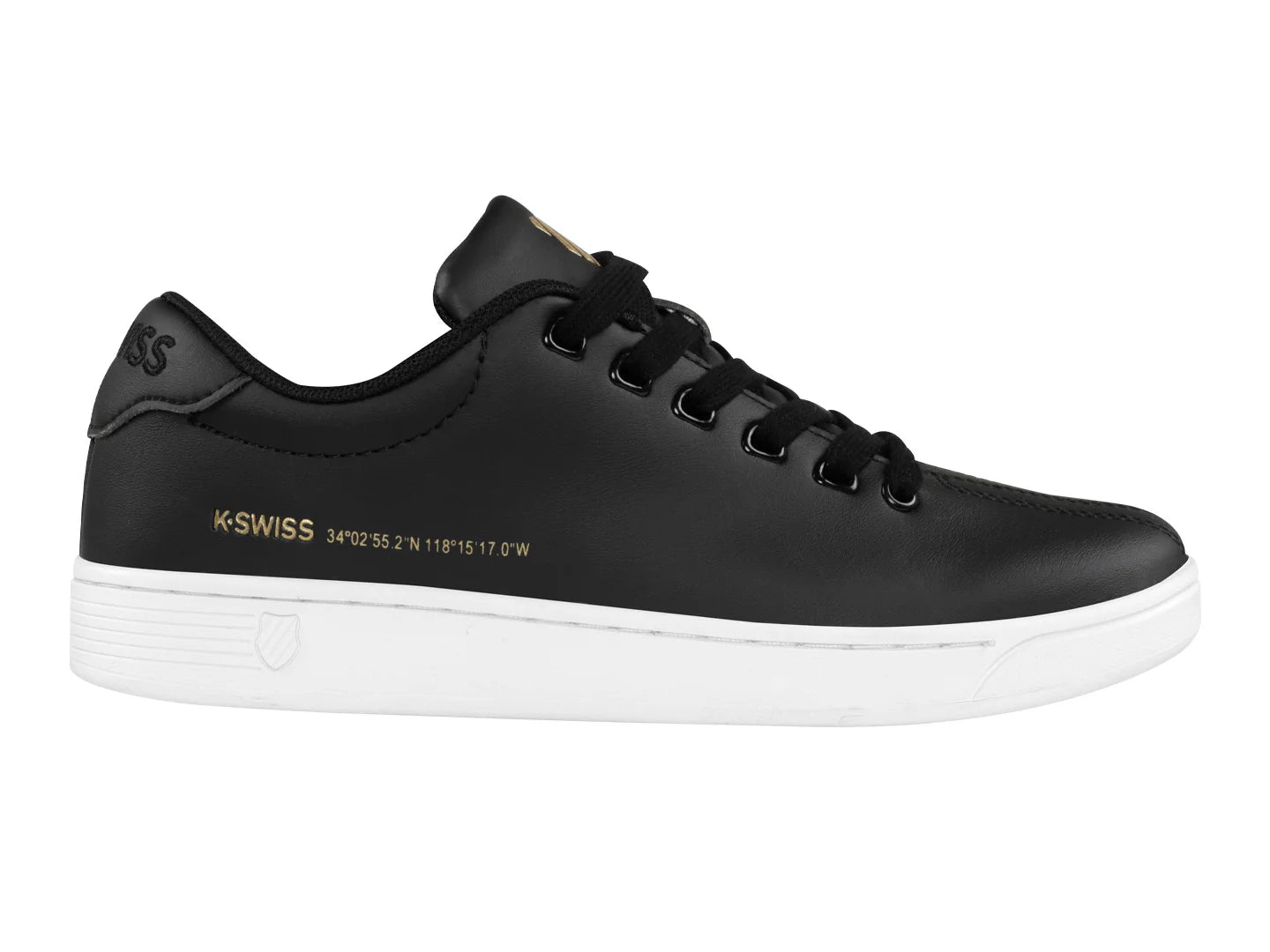 Tenis K Swiss Court Local Negro para Hombre