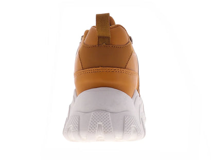 Tenis THENTIC Urbanos Color Mostaza para Mujer