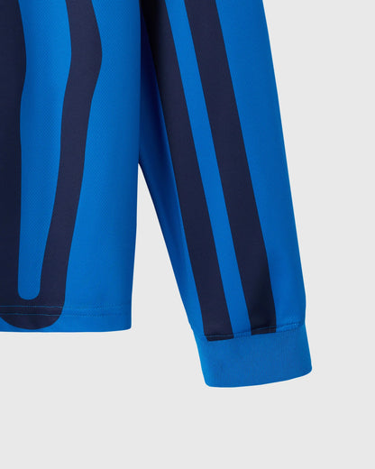 Stripe Soccer Jersey Vibrant Blue