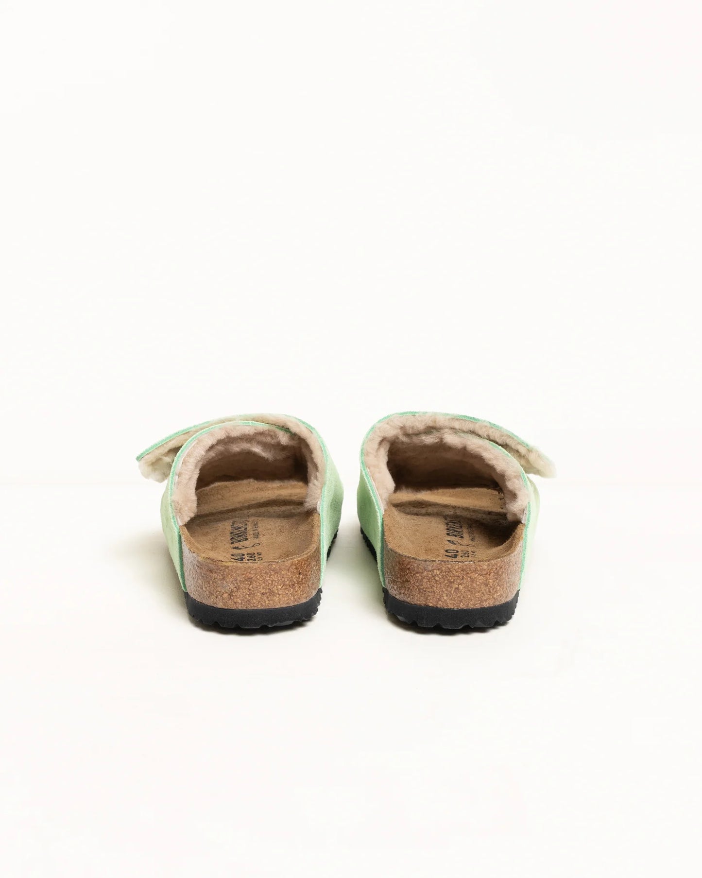 STÜSSY BIRKENSTOCK SOLANA SHEARLING SLIDE