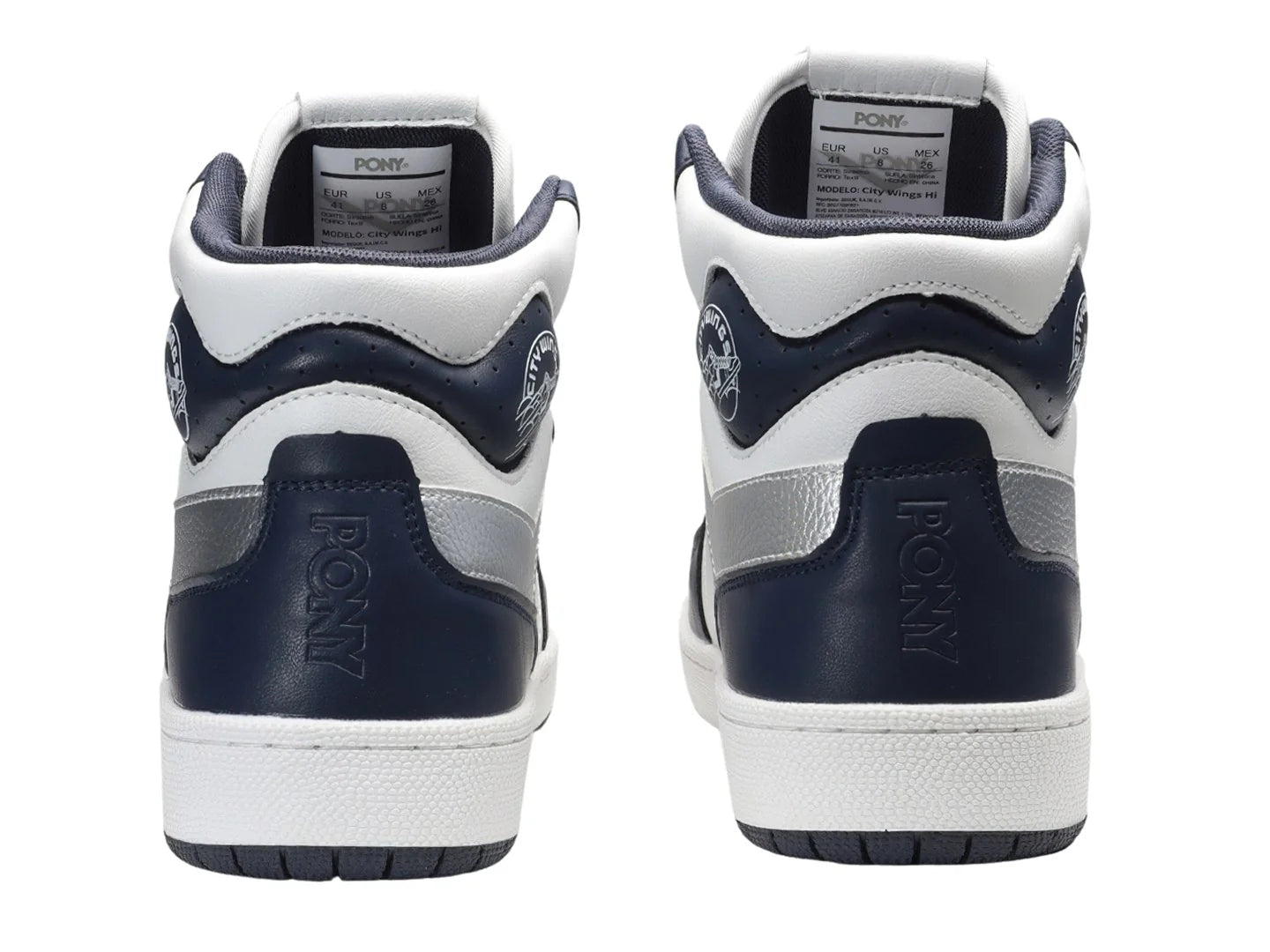 Tenis PONY City Wings Hi Blue Fastback para Hombre