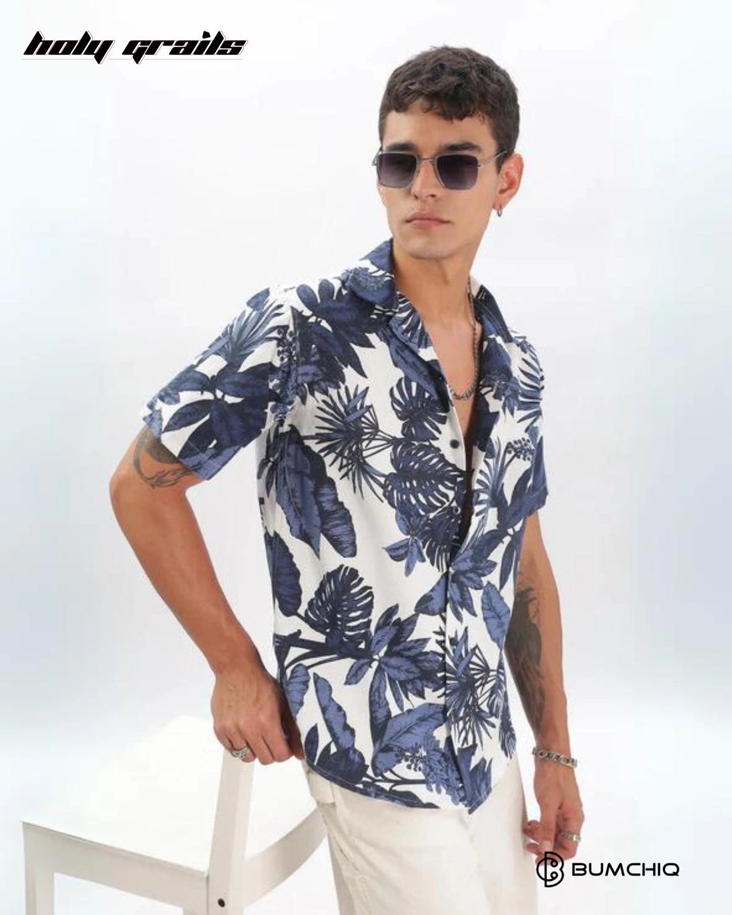 Matinique Blue Shirt HG x Bumchiq