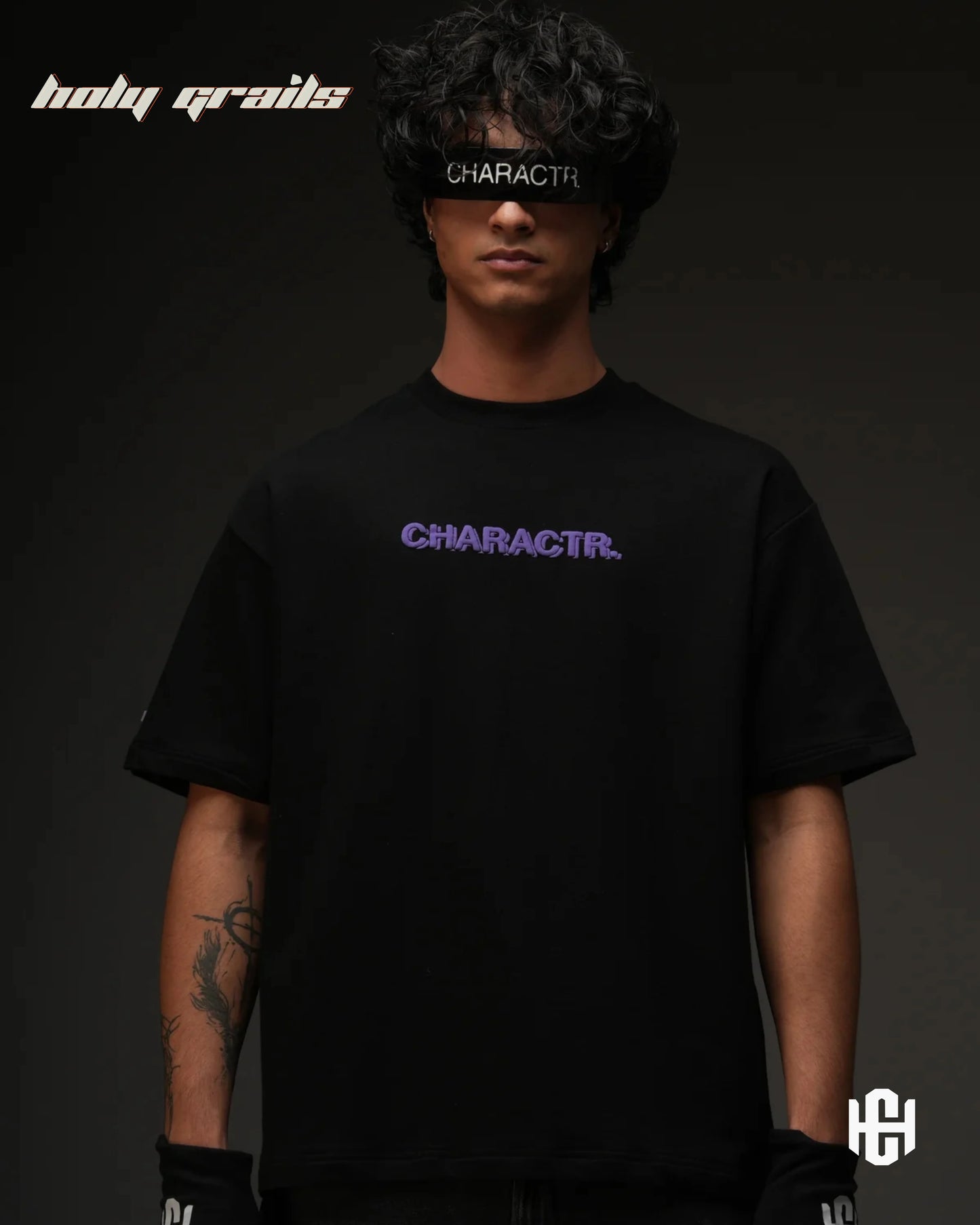 The Fortune Black Graphic Tee HG x Charactr