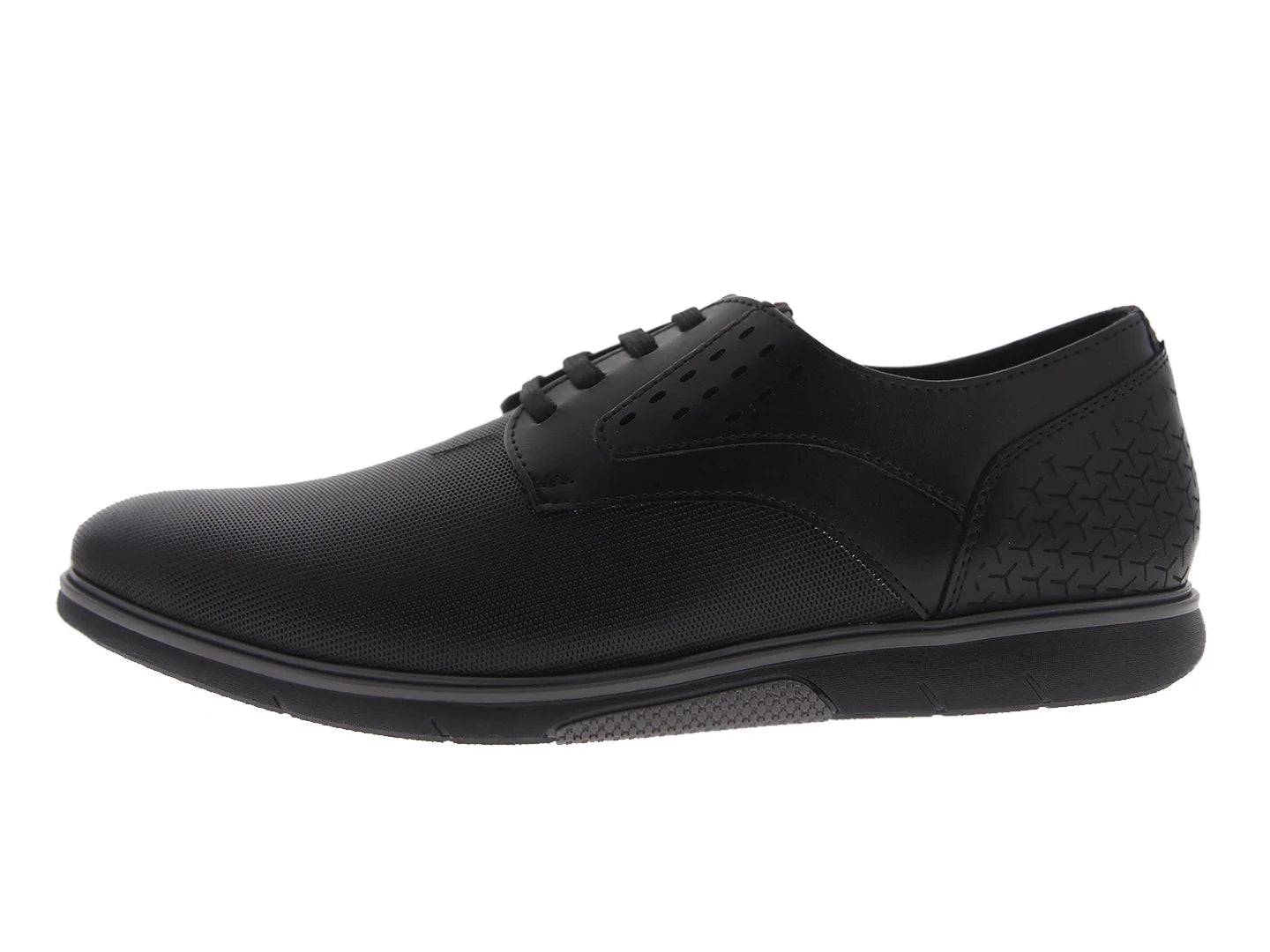 Zapatos Custom Style Negro Gris para Hombre