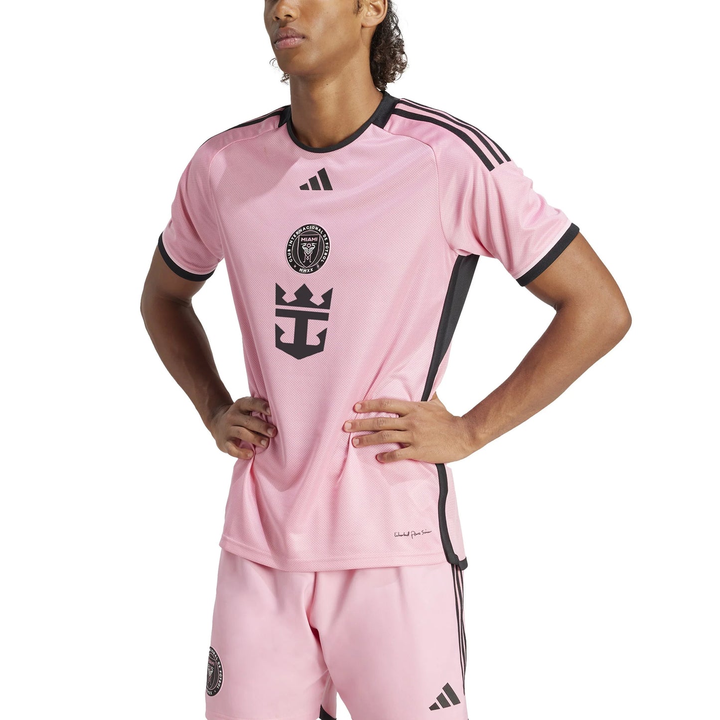 adidas Mens Inter Miami Home Authentic Jersey 24