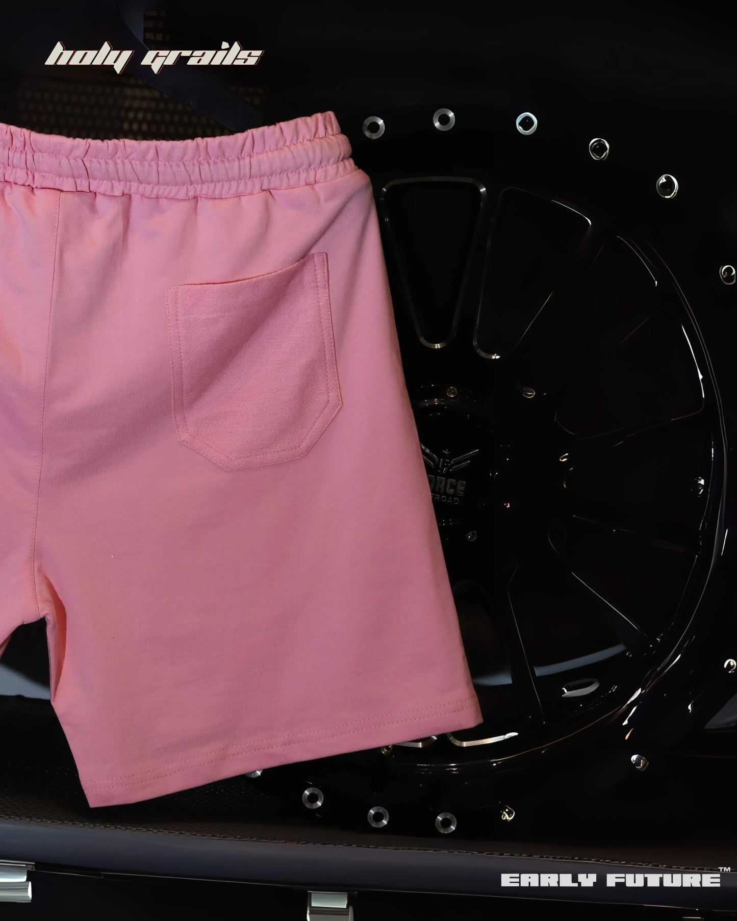 Heatwave Pink Necessary Shorts HG x Early Future