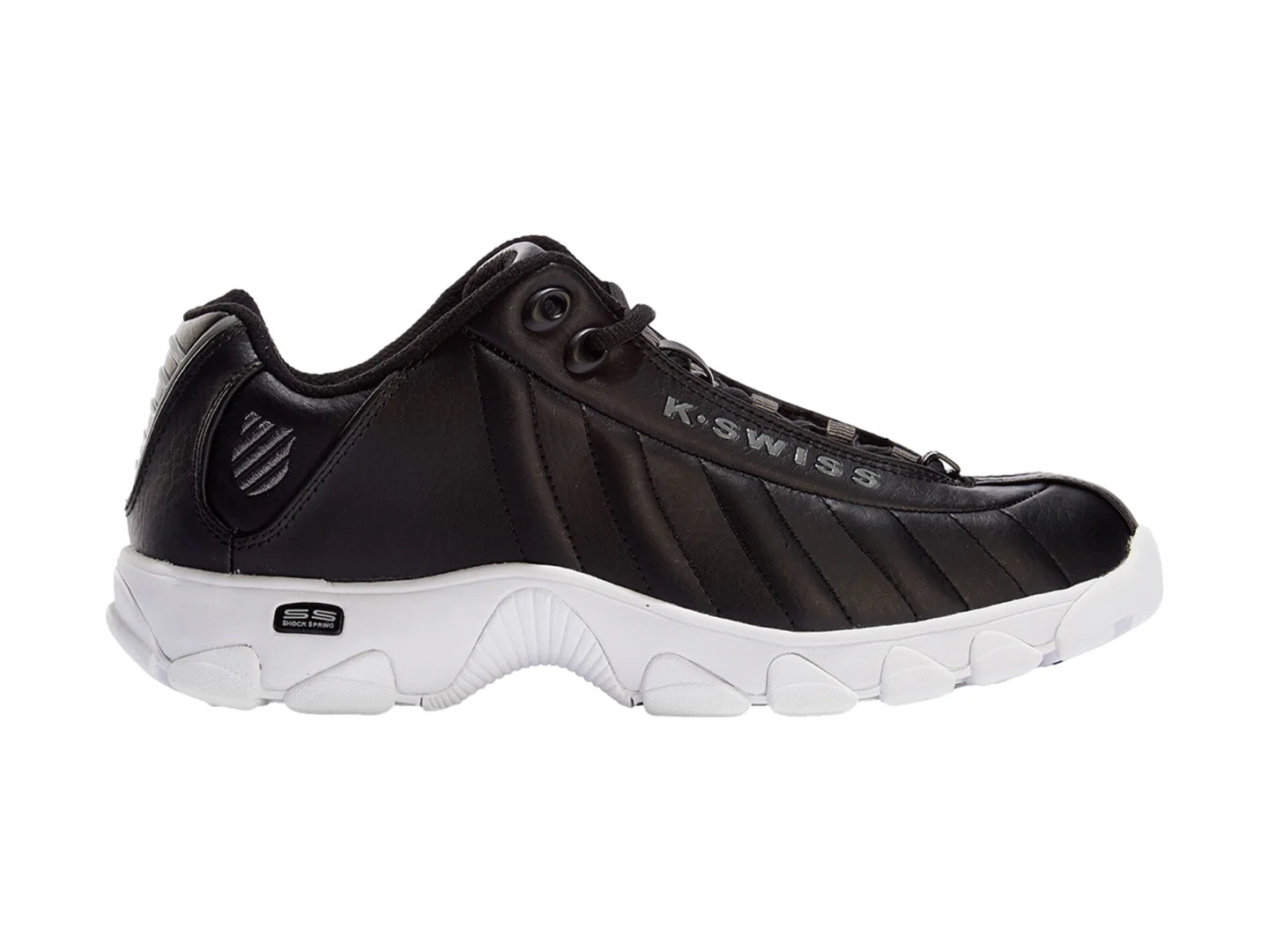 Tenis K Swiss ST 329 Negro con Blanco para Hombre