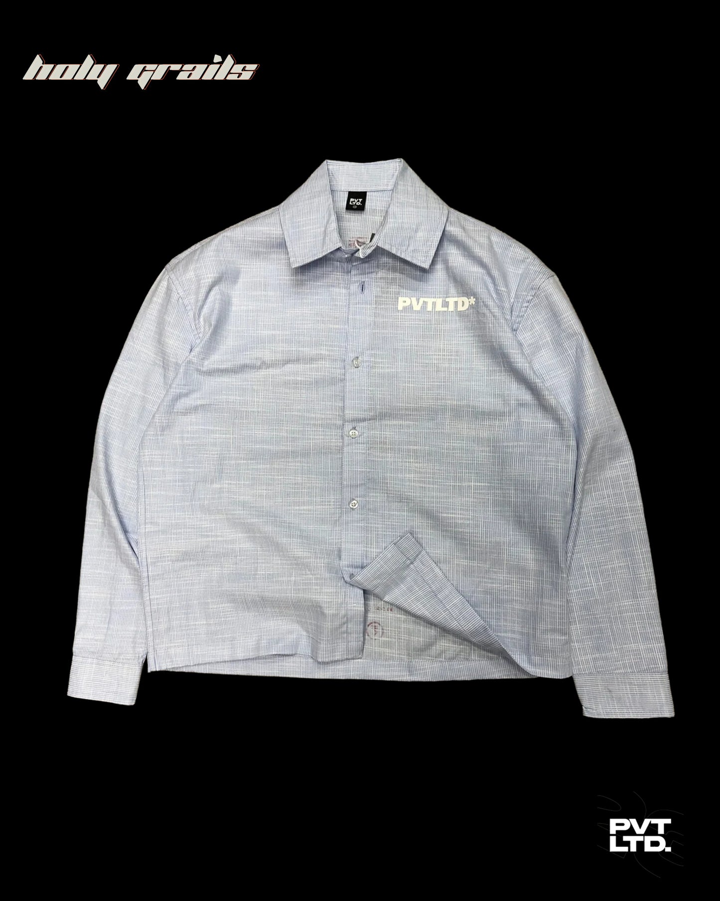 Kaavi Kale Blue Full Sleeve Shirt HG x Pvt Ltd