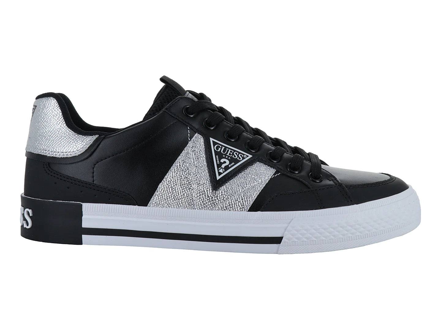 Tenis Guess GM Stitch Negro Multicolor para Hombre