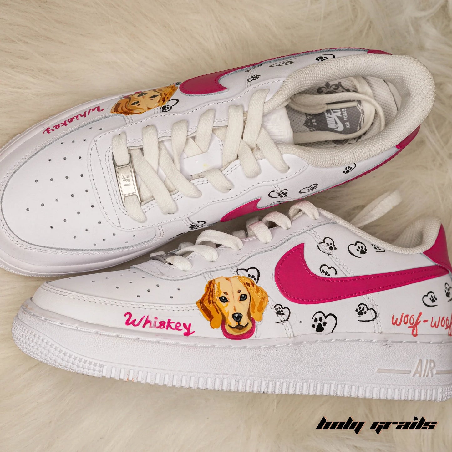 Custom Air Force 1 x Dog Mom