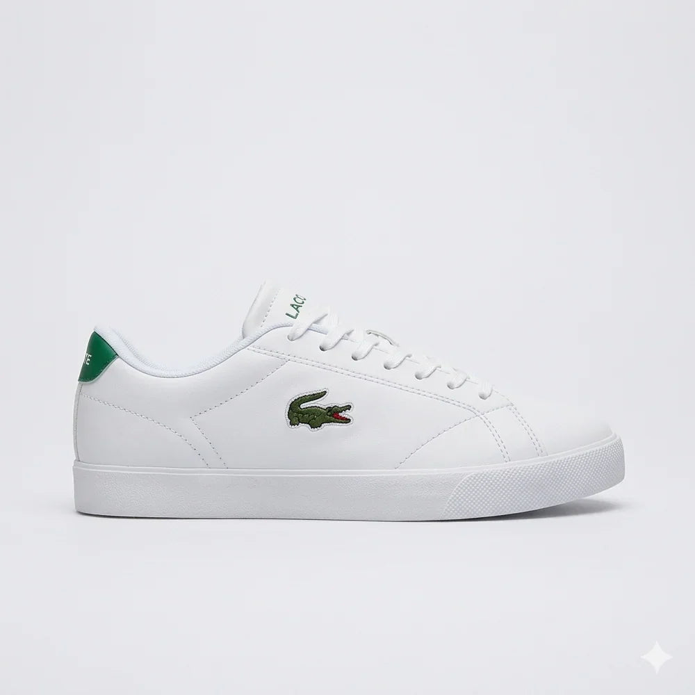Lacoste Lerond Pro Sneakers Homme Blanc Vert Élégance Confort