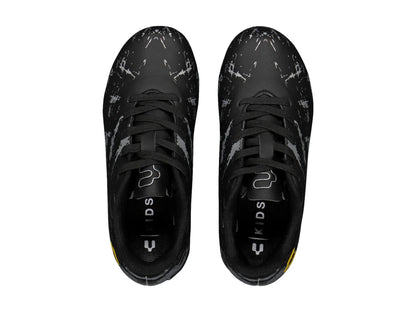 Tenis de Fútbol Charly Negro con Plata para Niño