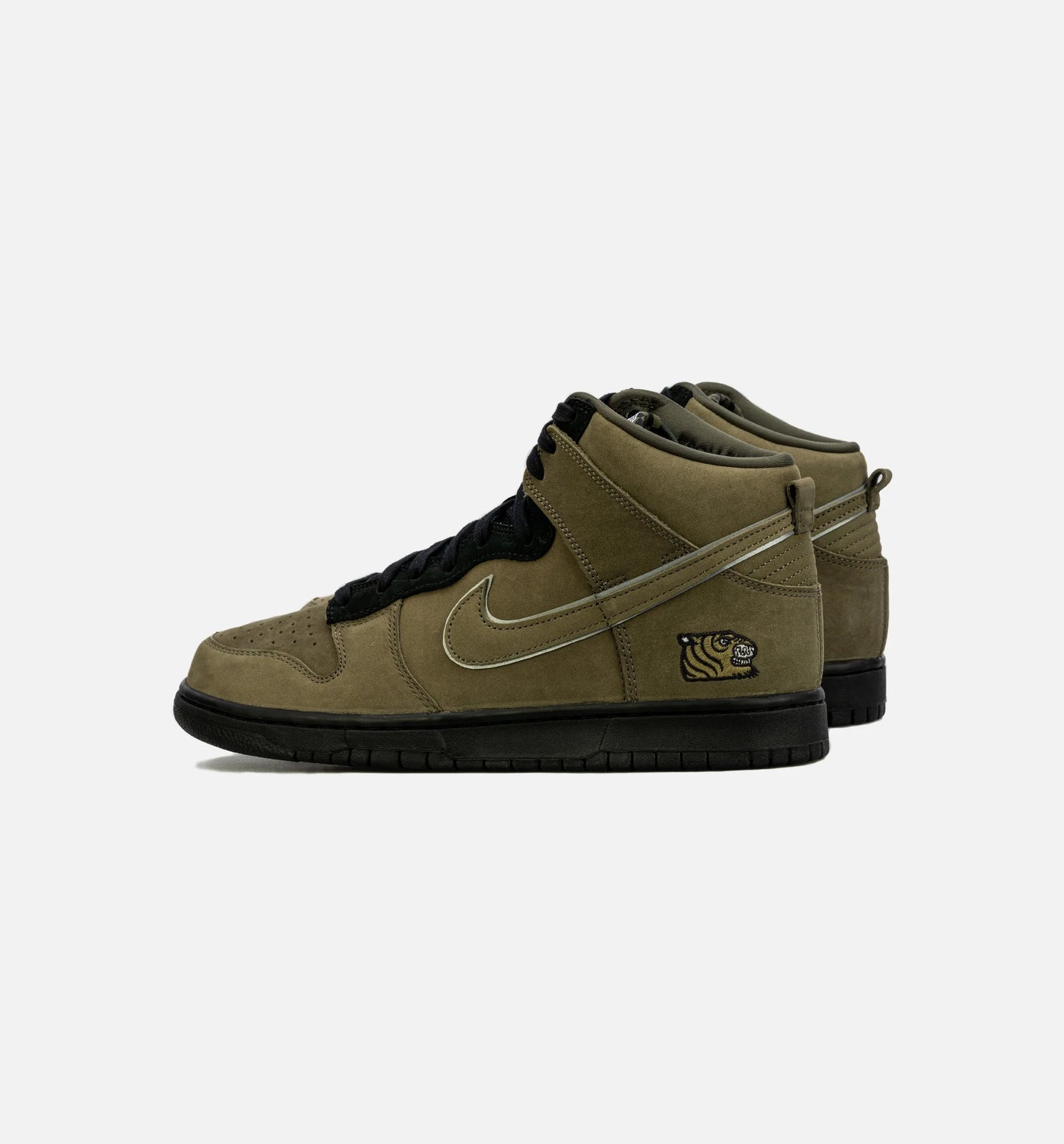 Dunk High x SOULGOODS 90s Mens Lifestyle Shoe Olive Green