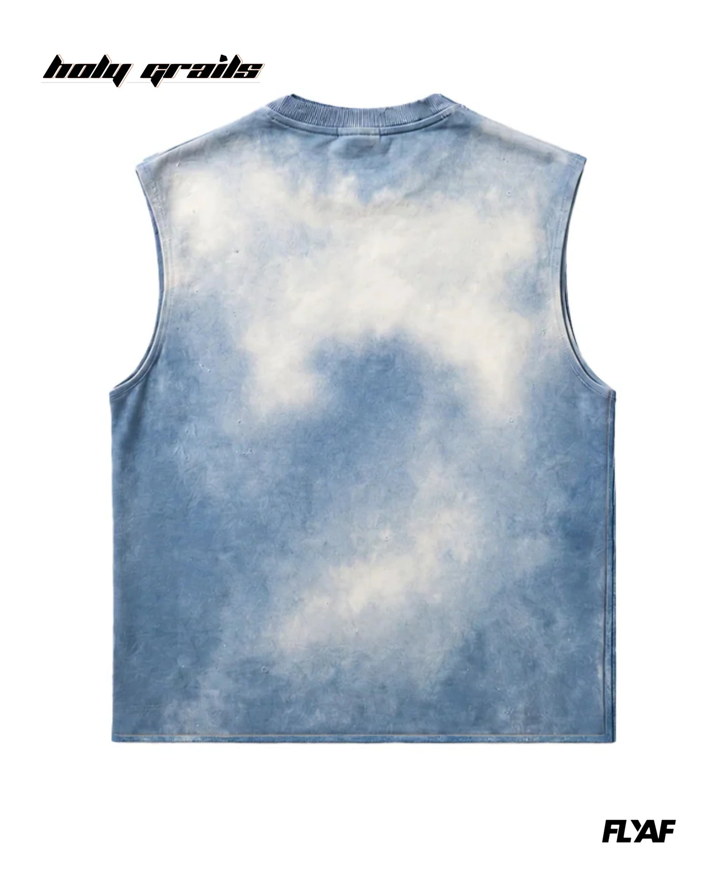 Bleach Blue Wash Tank Top HG x FLYAF