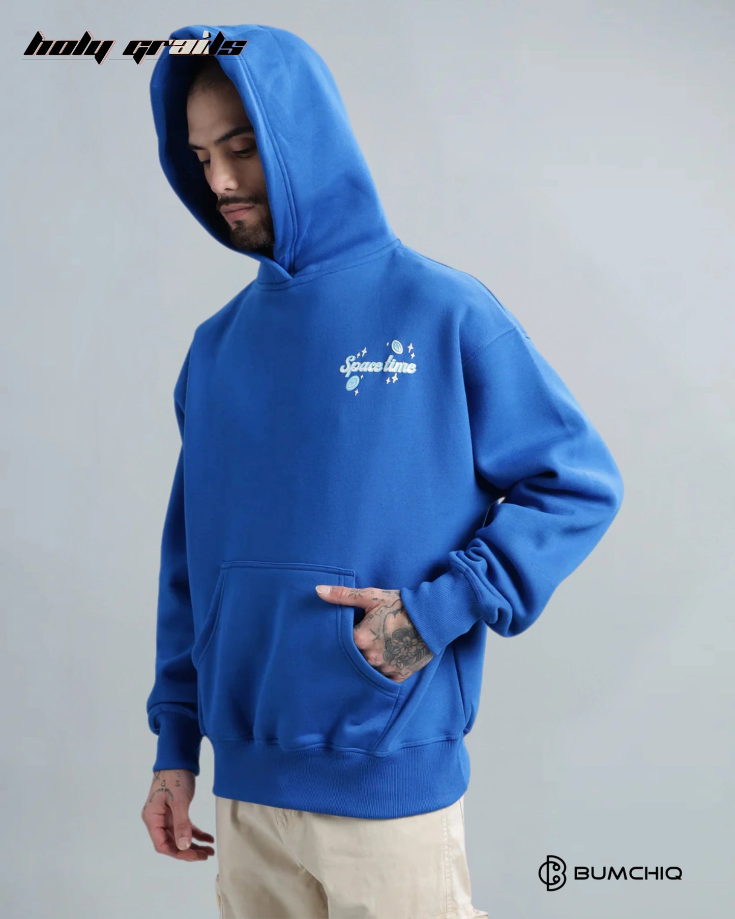 Space Time Blue Hoodie HG x Bumchiq