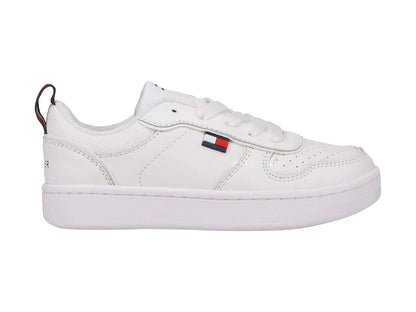 Tenis Tommy Hilfiger Cade Court 20 Blancos para Niña
