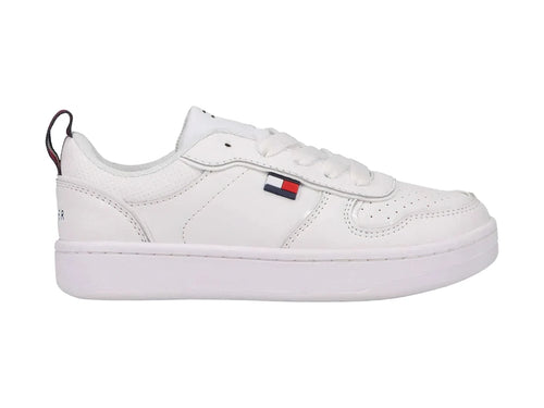 Tenis Tommy Hilfiger Cade Court 20 Blancos para Niña