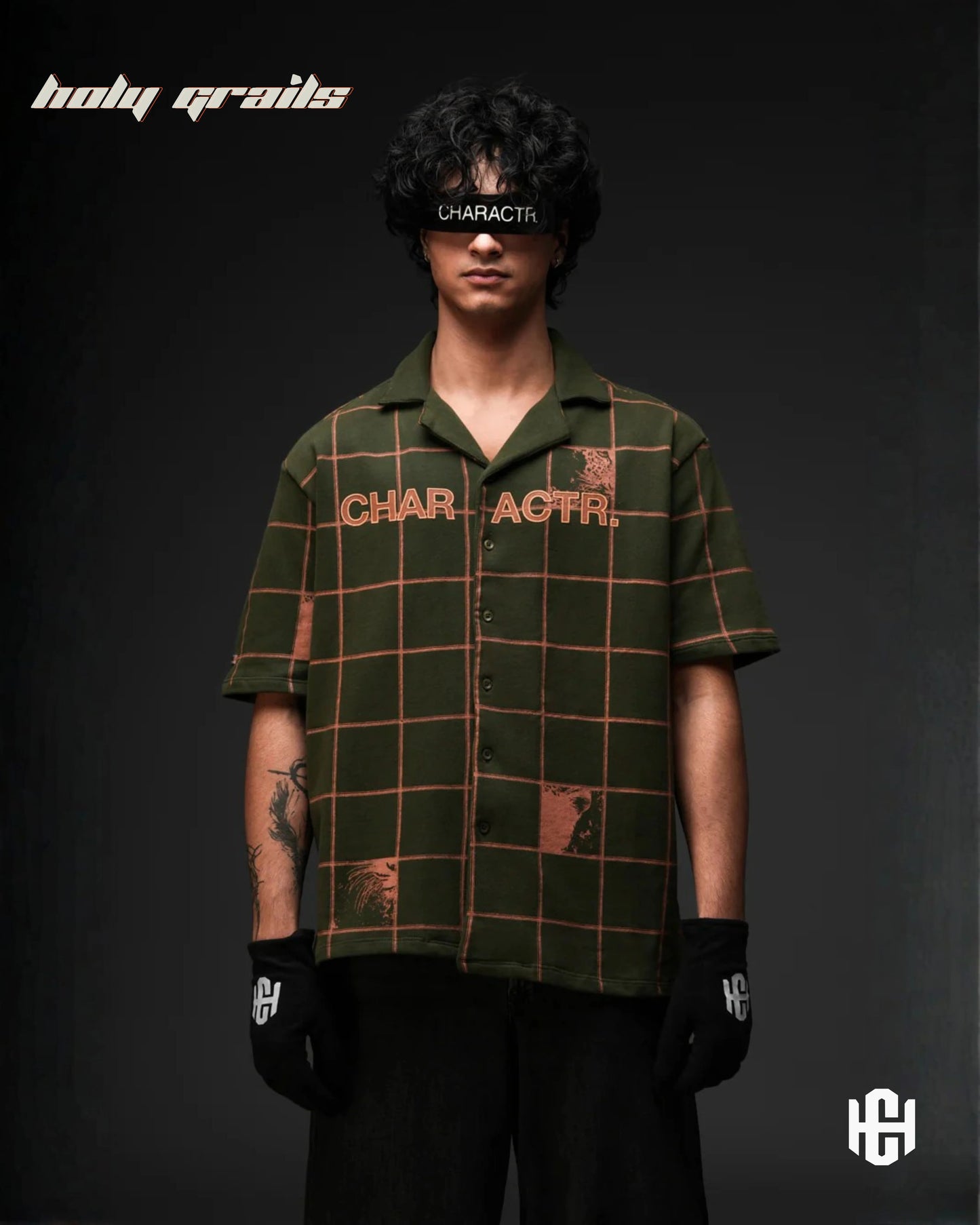 The Faraq Olive Green Shirt HG x Charactr