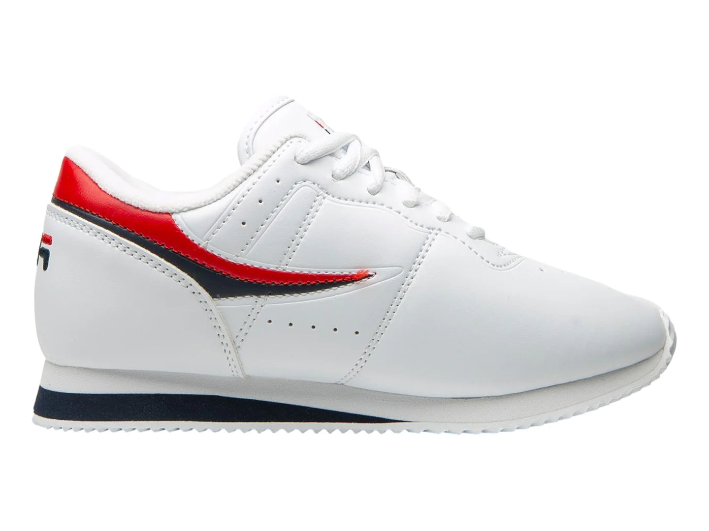 Tenis FILA Machu 2 Blanco Azul y Rojo para Niño