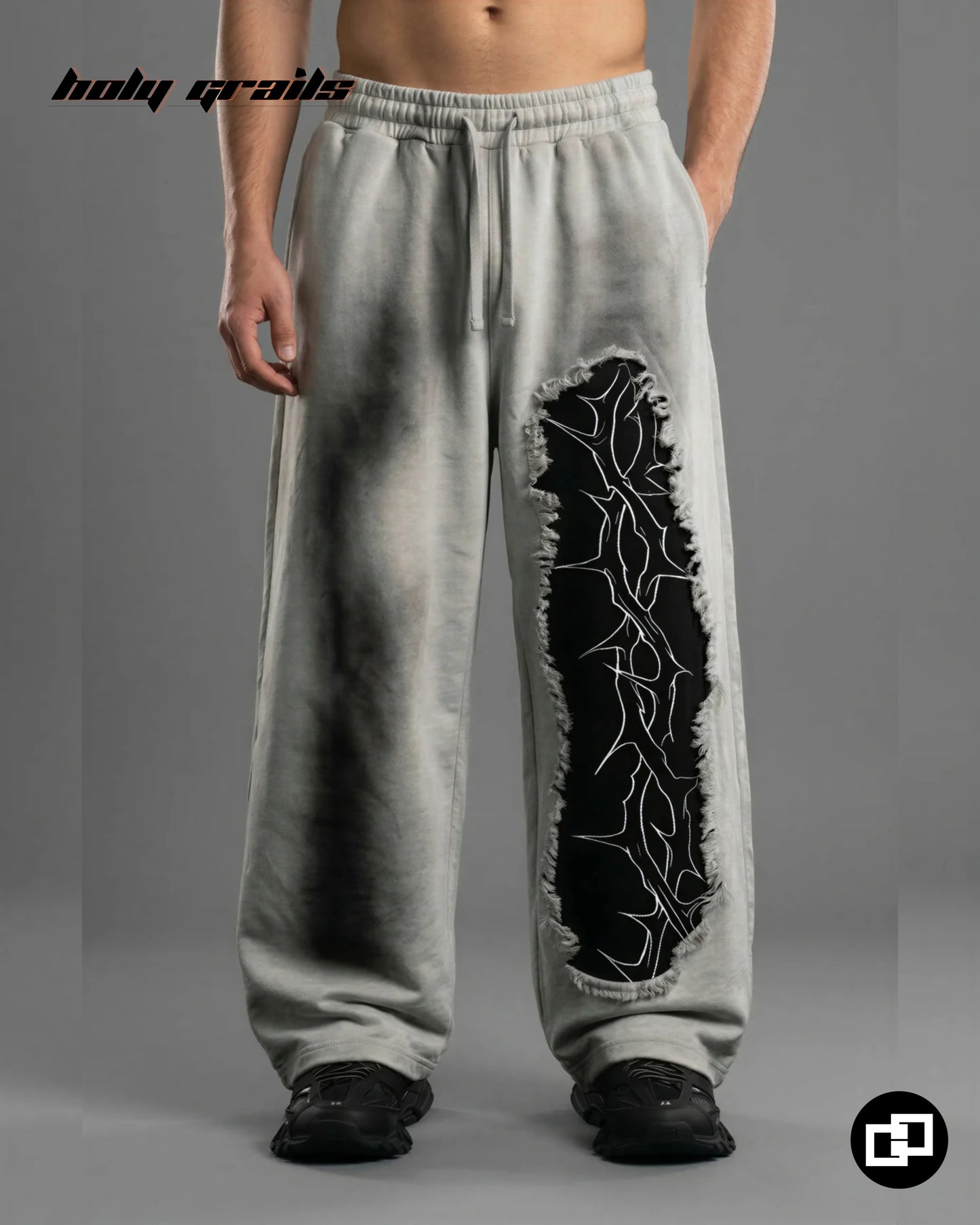Thorn Bleed Grey Sweatpants HG x Grey Hound