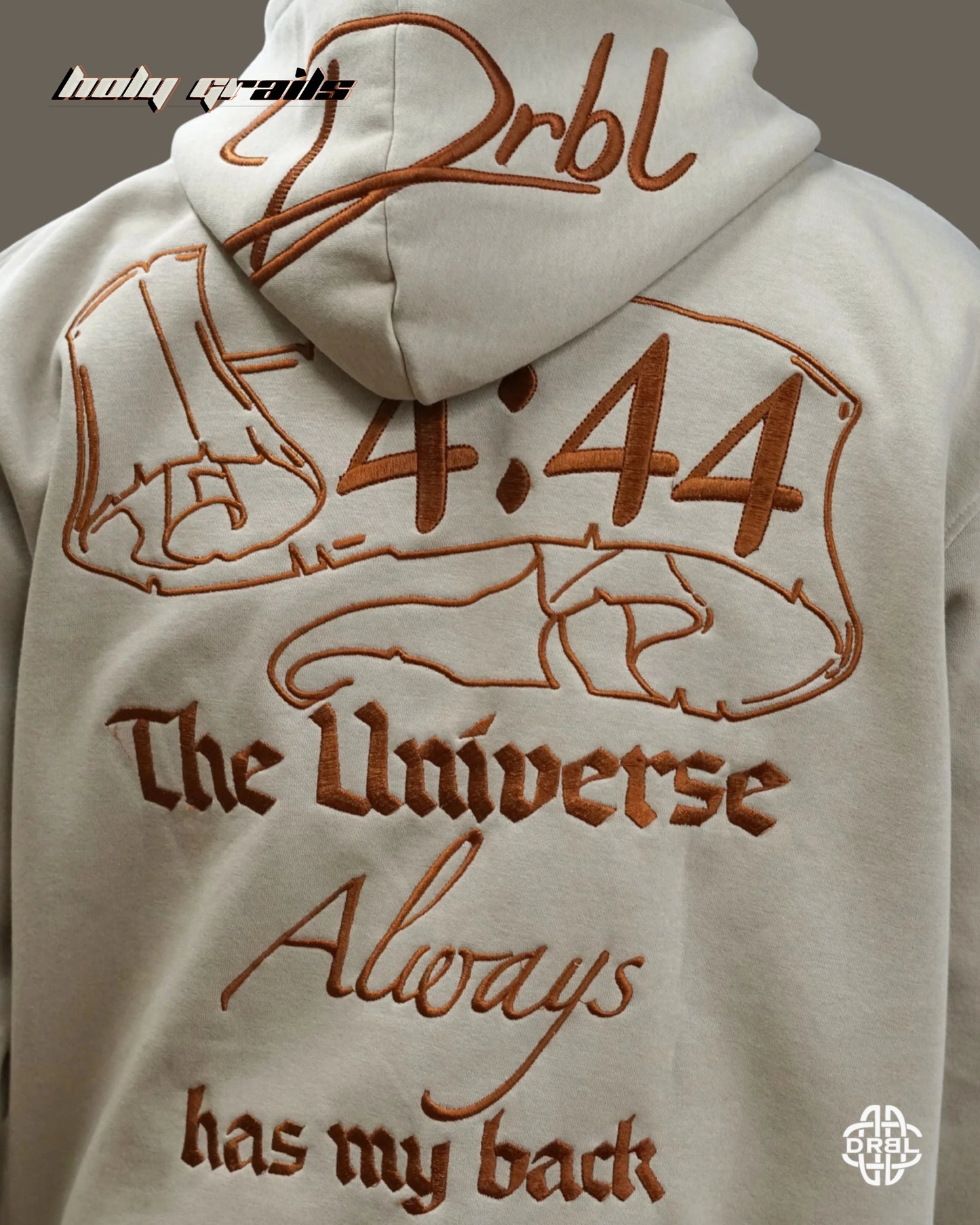 Ivory Beige Daylight Hoodie HG x DRBL