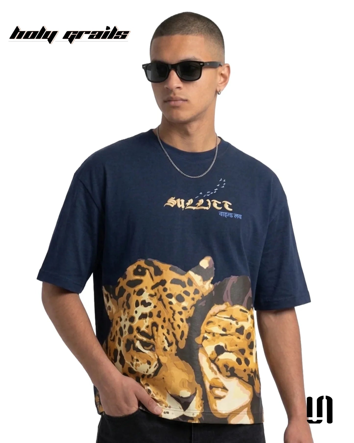 Wild Love Leopard Green Tee HG x Sullitt