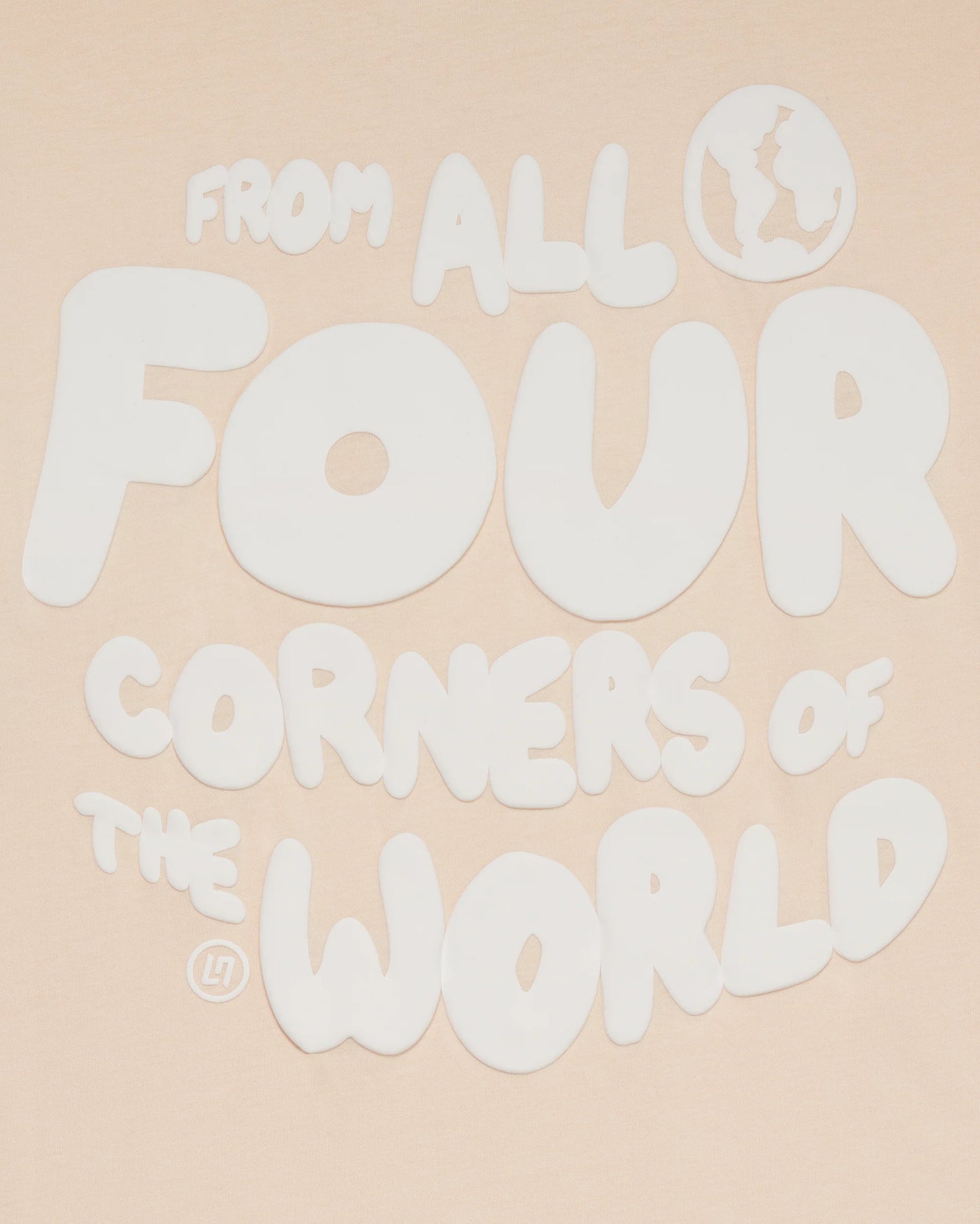 WORLDWIDE TEE PEACH