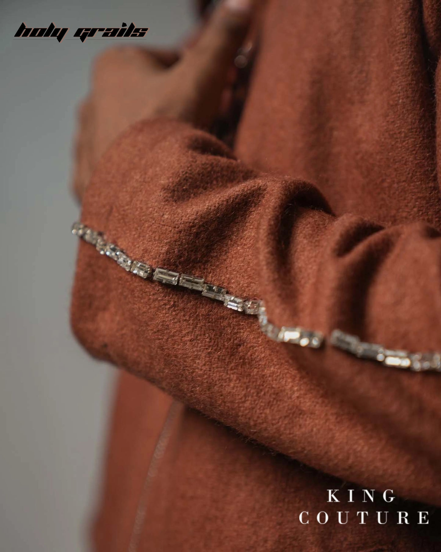 Terracotta Zipper Jacket HG x King Couture