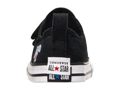 Tenis Converse Chuck Taylor 2V Negro Multicolor para Niña