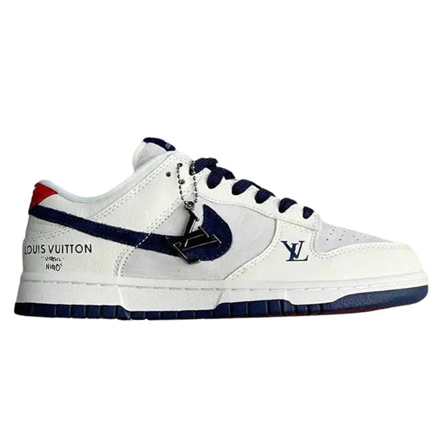 Louis Vuitton x Nike Dunk Low Deep Blue