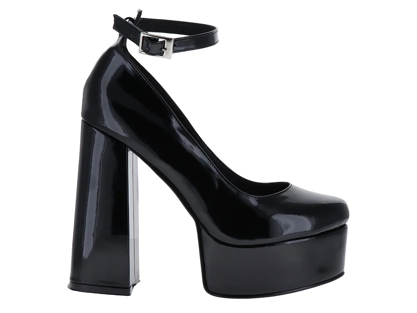 Zapatillas OYYI de Charol Negro para Mujer