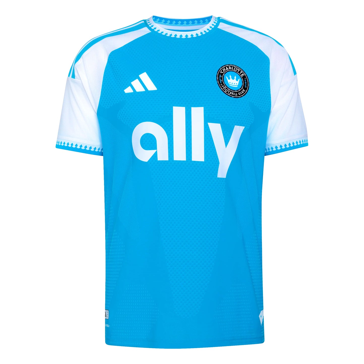 adidas Charlotte Home Authentic Mens Soccer Jersey 26 Blue