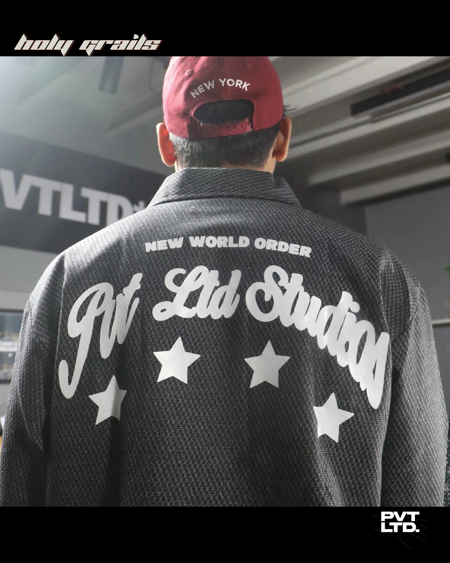 Exter Black Overshirt HG x Pvt Ltd