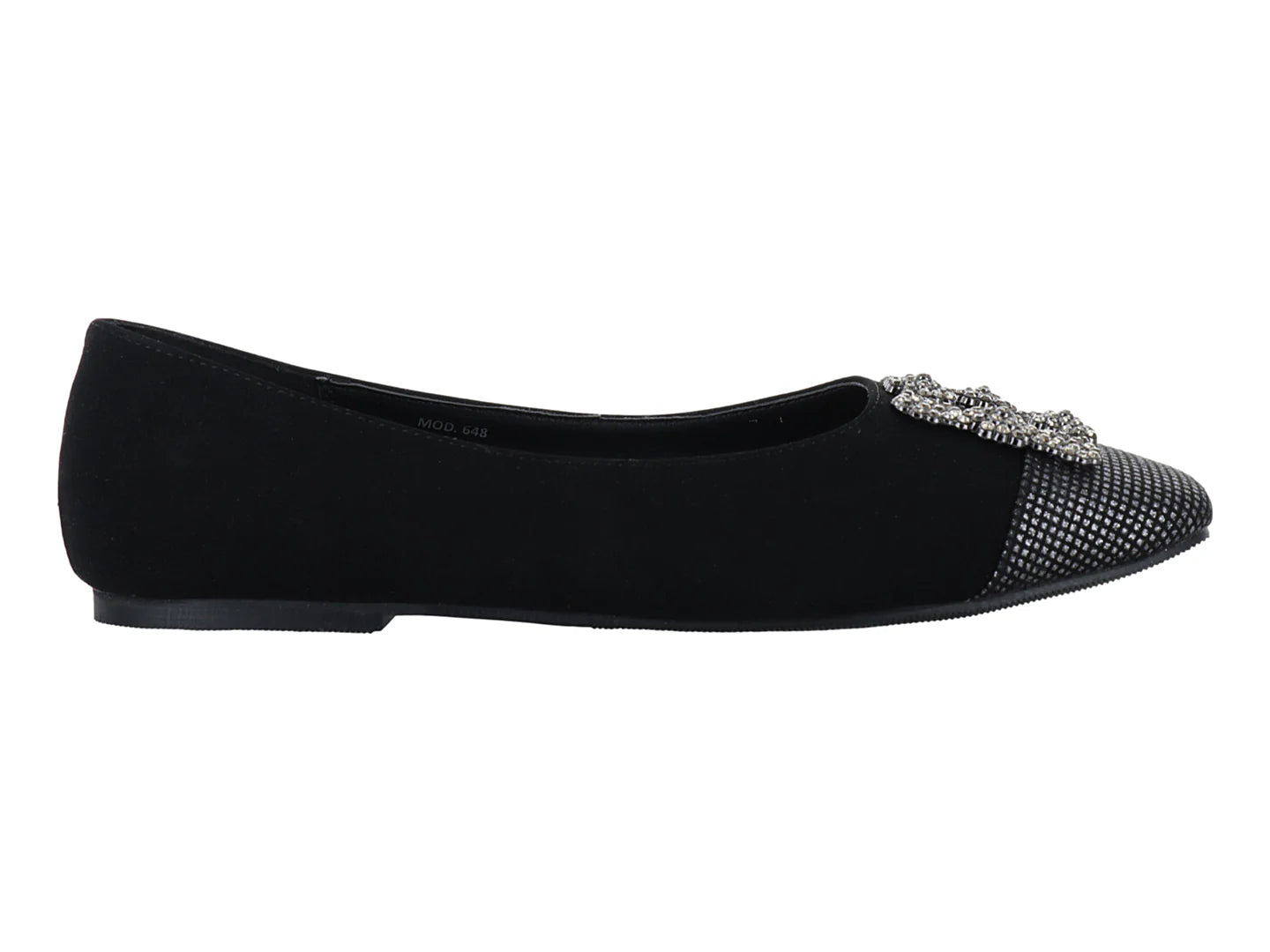 Zapatos Balerinas Donova Negros para Mujer