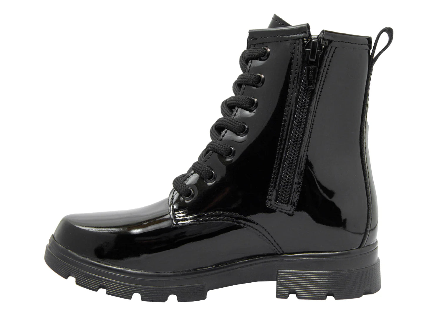Botas Confratelli para Niña en Charol Negro